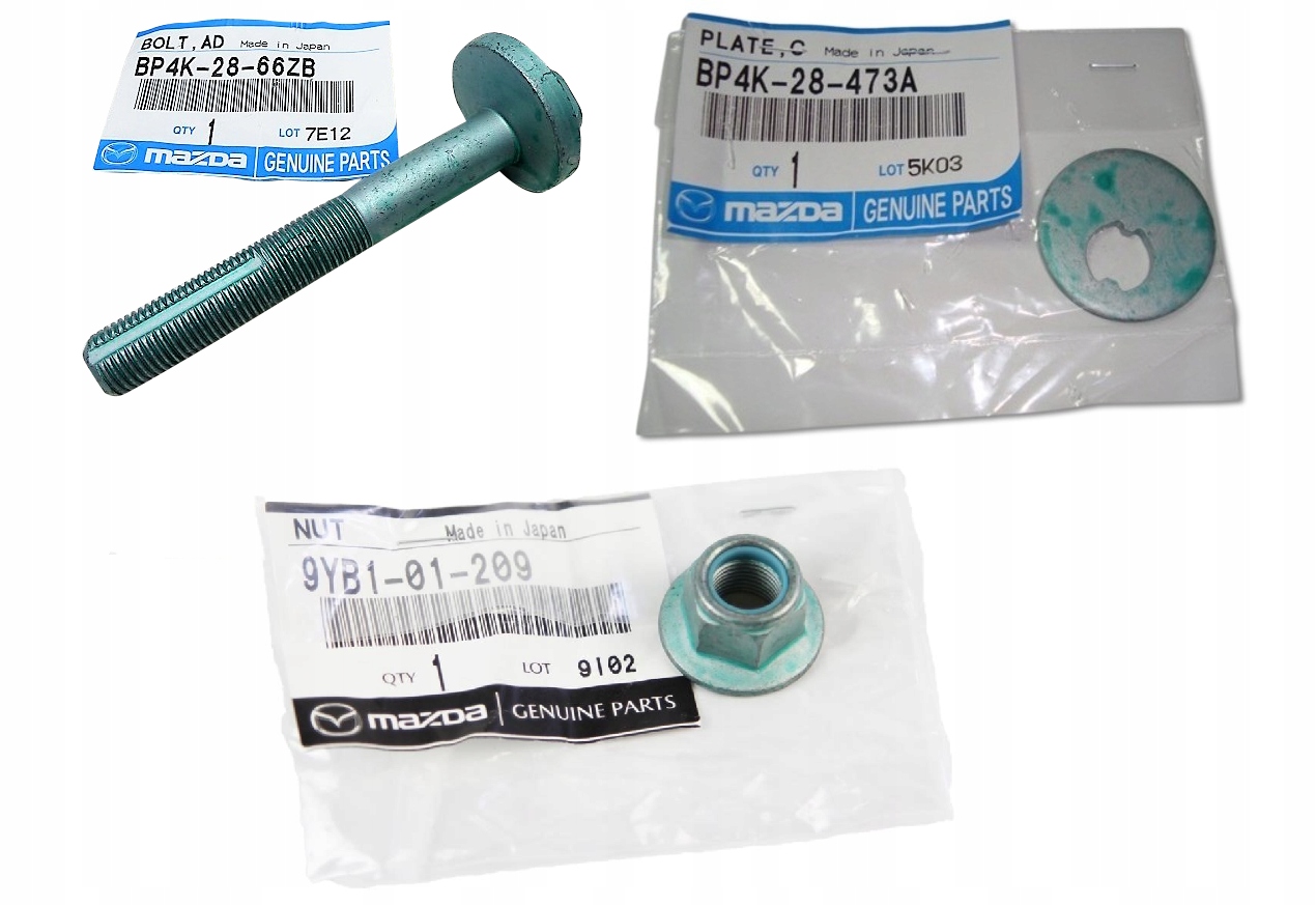 Šroub Podložka Matice Šroubu Zadního Kyvadla Mazda 3 03- 5 05- CX-7 06-