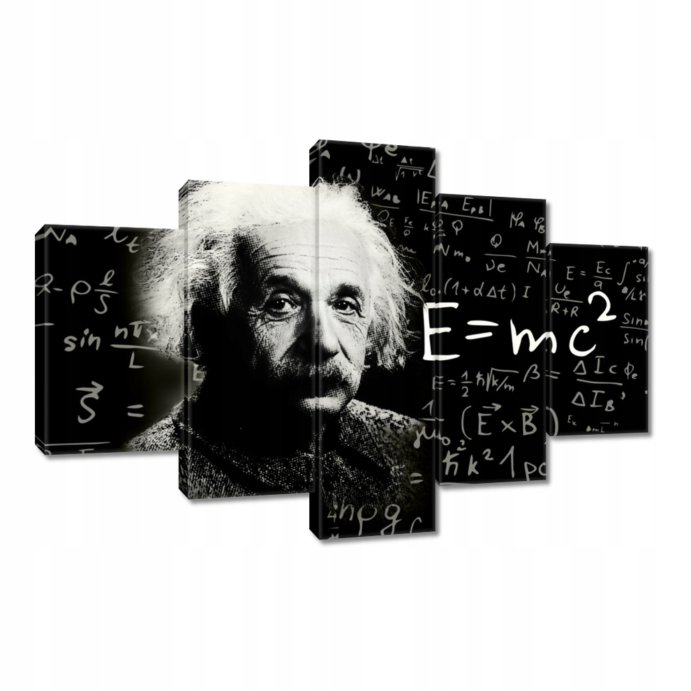 Obraz 120x80 Albert Einstein E=MC2