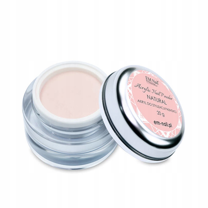 EM Nail Paznokcie Akryl Puder Proszek 20g Natural Marka EM Nail