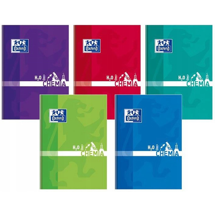 Bruliona A5 80k kratka szyty CHEMIA z marginesem 4