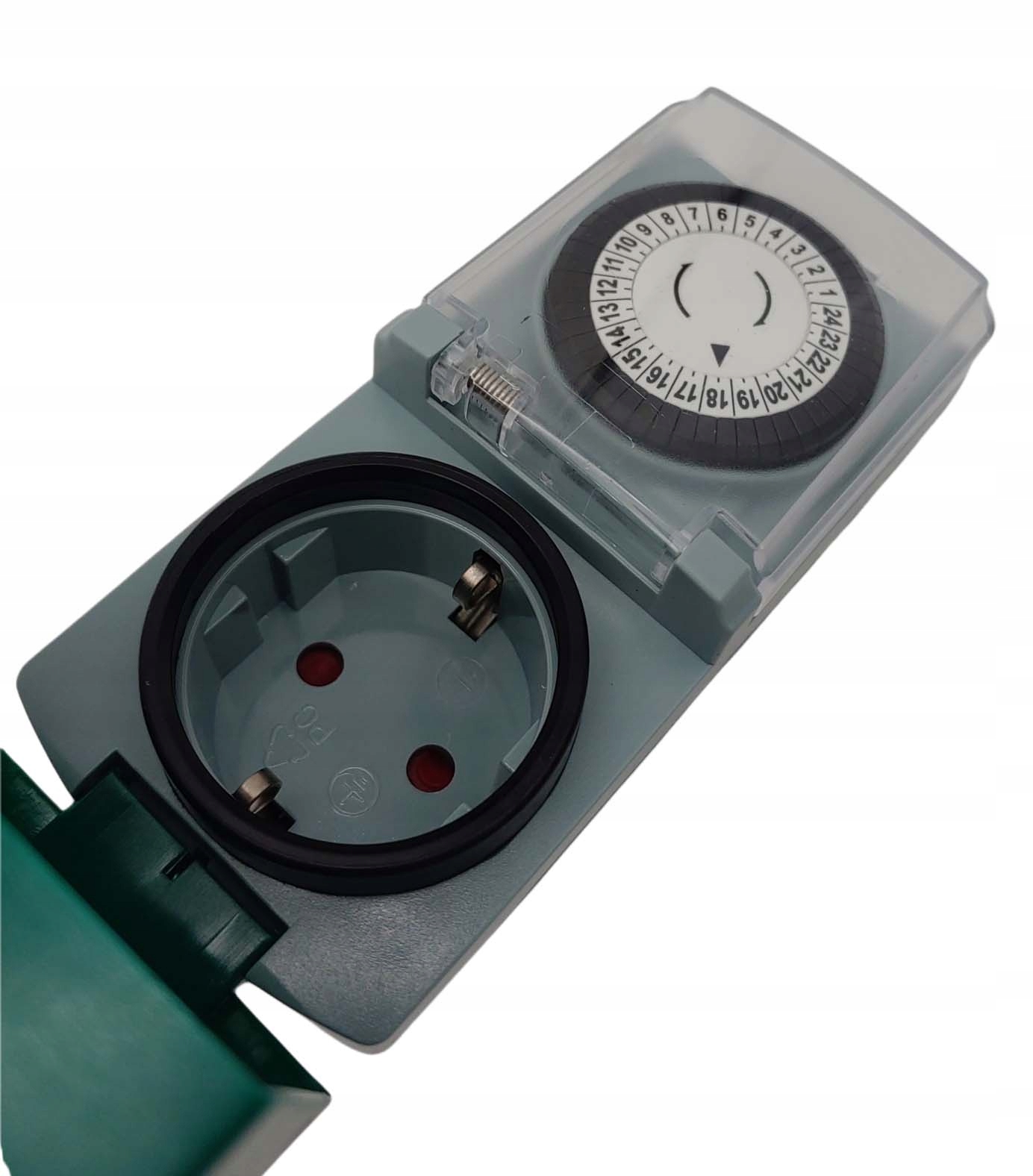PROGRAMATOR CZASOWY GNIAZDKA ELEKTRYCZNEGO IP44 Kod producenta 511493