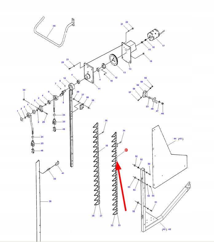 D28284060 боковая Коса