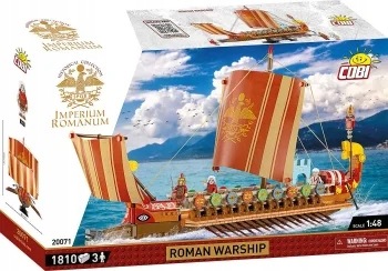 Klocki Cobi Imperium Romanum Rzymski Okręt Wojenny