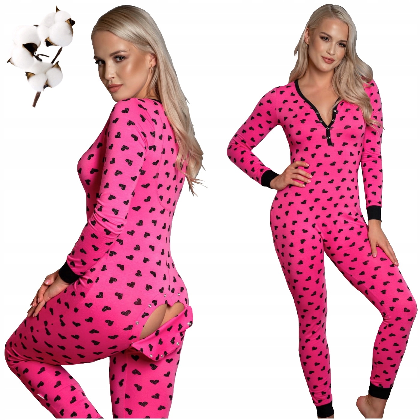 Pyžamo Kombinezon Overal Na Spaní S Klopou Sleepdo Candy vel. S