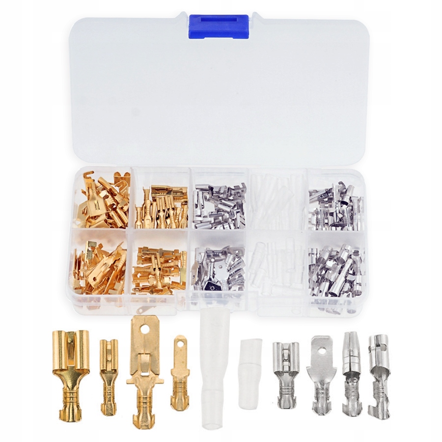 

Zestaw XL Konektory Konektorów 6,3 Koszulki