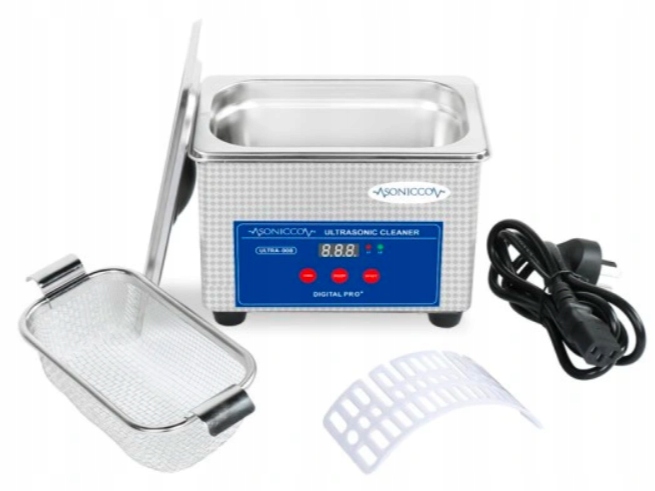 Ultrazvuková myčka na brýle a šperky Kosmetické mytí dílů 800 ml