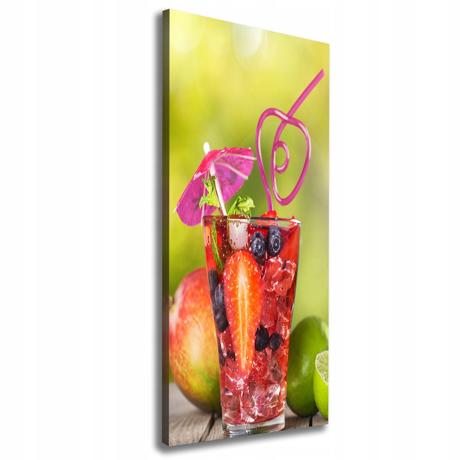 Fotoobraz obraz na plátně Ovocný koktejl 50 x 125 cm