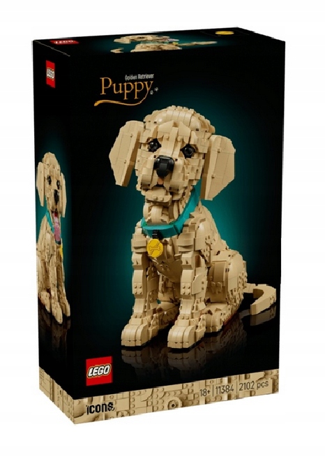 Lego 11384 Icons Štěně Zlatého Retrívra
