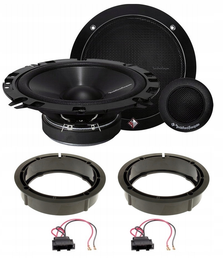 Automobilové reproduktory 165 mm Vw Golf 4 IV 5 Polo Rockford Fosgate R165-S