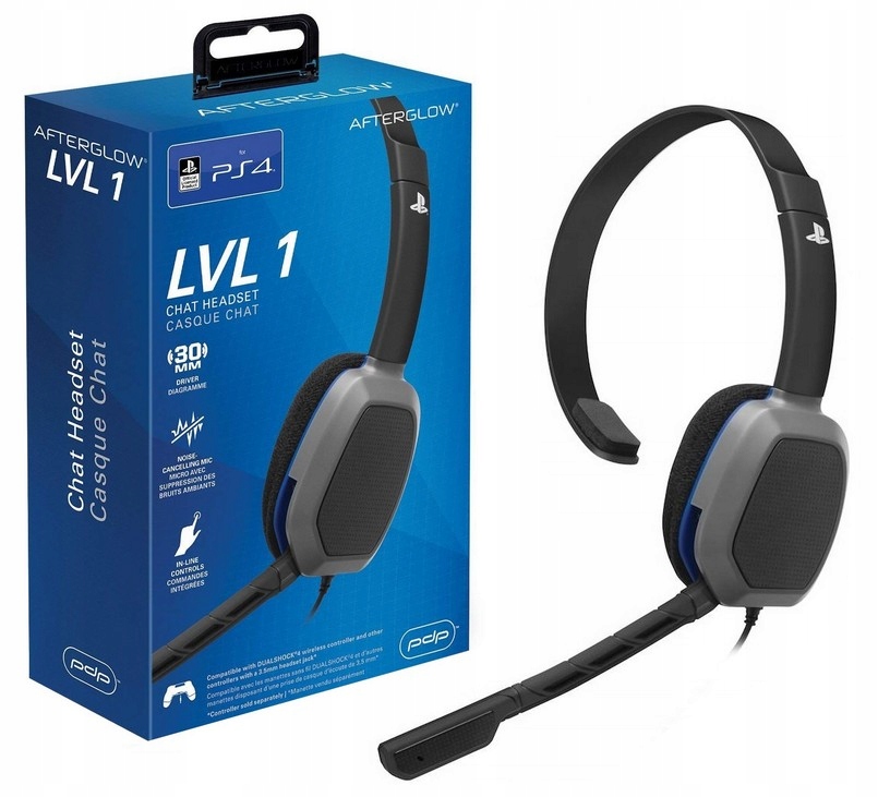 

Pdp Słuchawki PS4 LvL.1 Sony Afterglow LVL 1