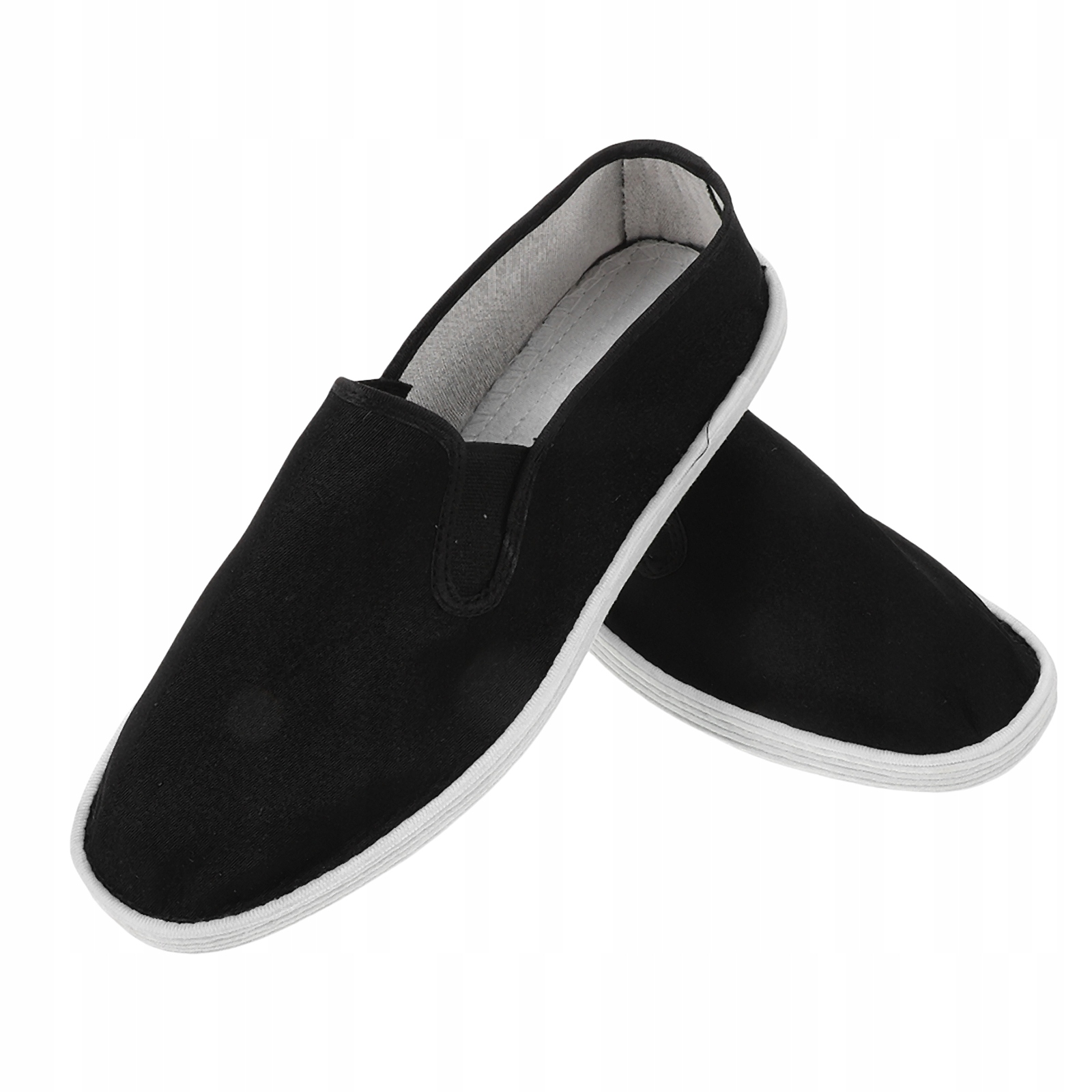 Klasyczne Męskie Buty Kung Fu Z Oddychającej Tkaniny Czarne