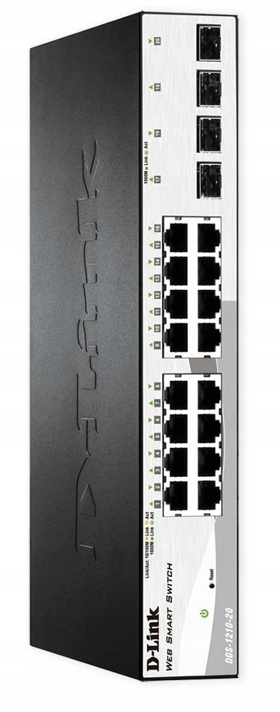 

Switch DGS-1210-20 pasywnie chłodzony Zarządzalny