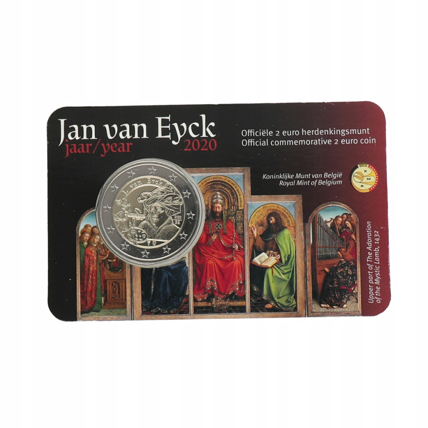 Belgia - 2 Euro - Jan van Eyck BLISTER 2020