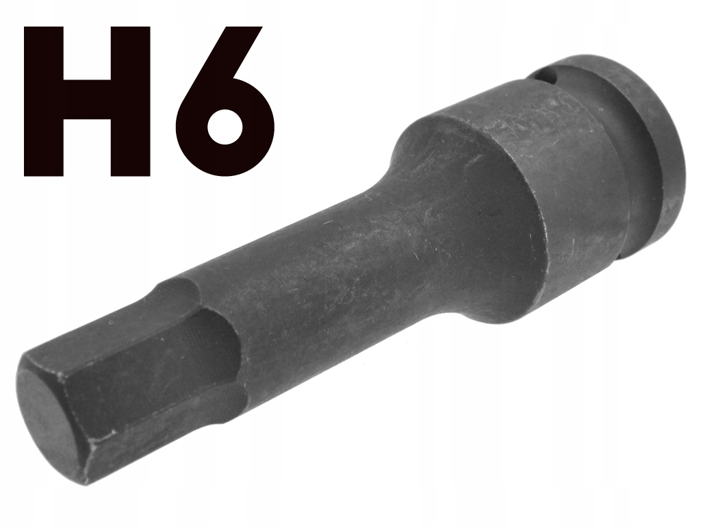 

Nasadka Udarowa Hex 6 MM 1/2 Klucz Trzpieniowy