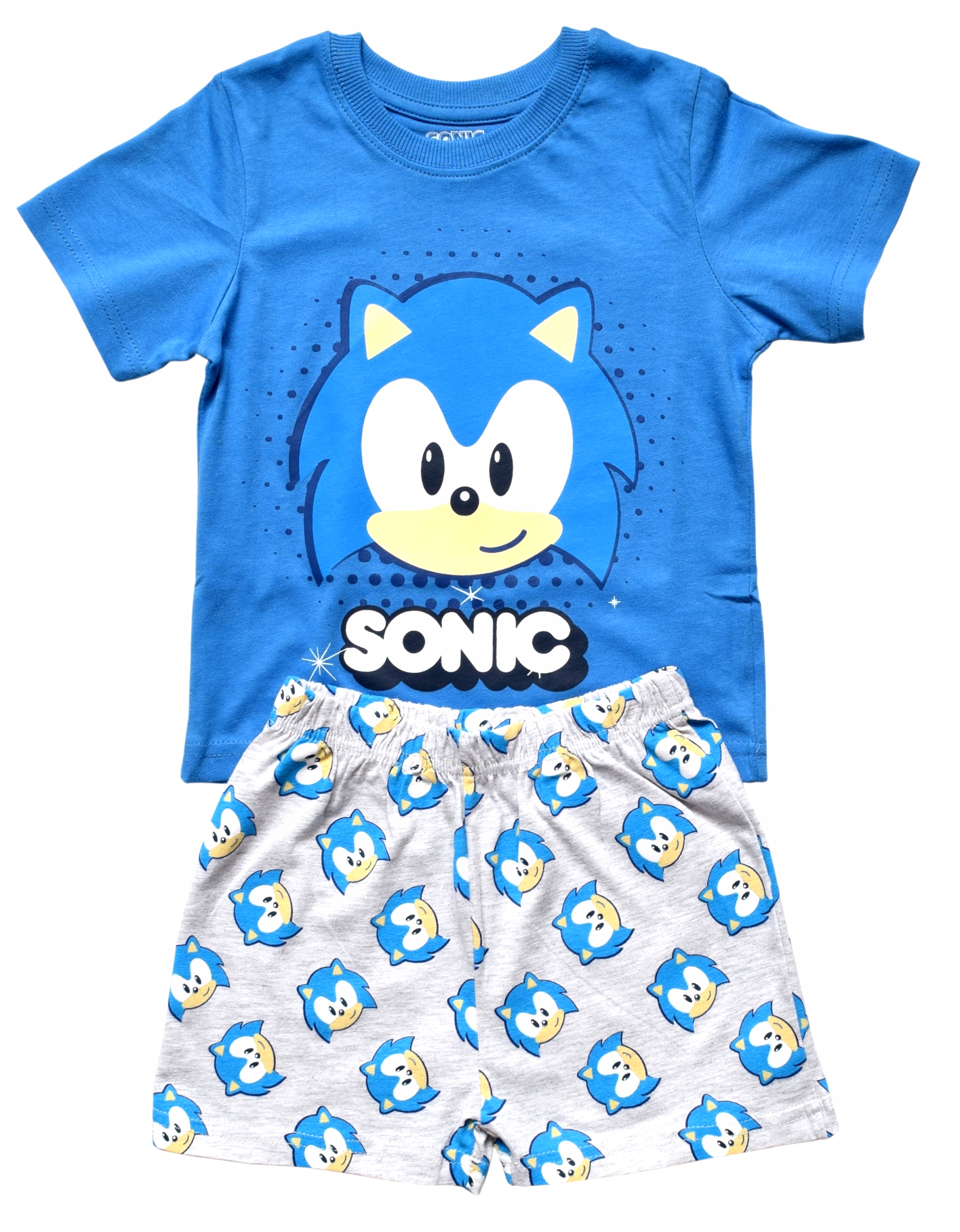 

Piżama Sonic Chłopięca Koszulka Spodenki Komplet
