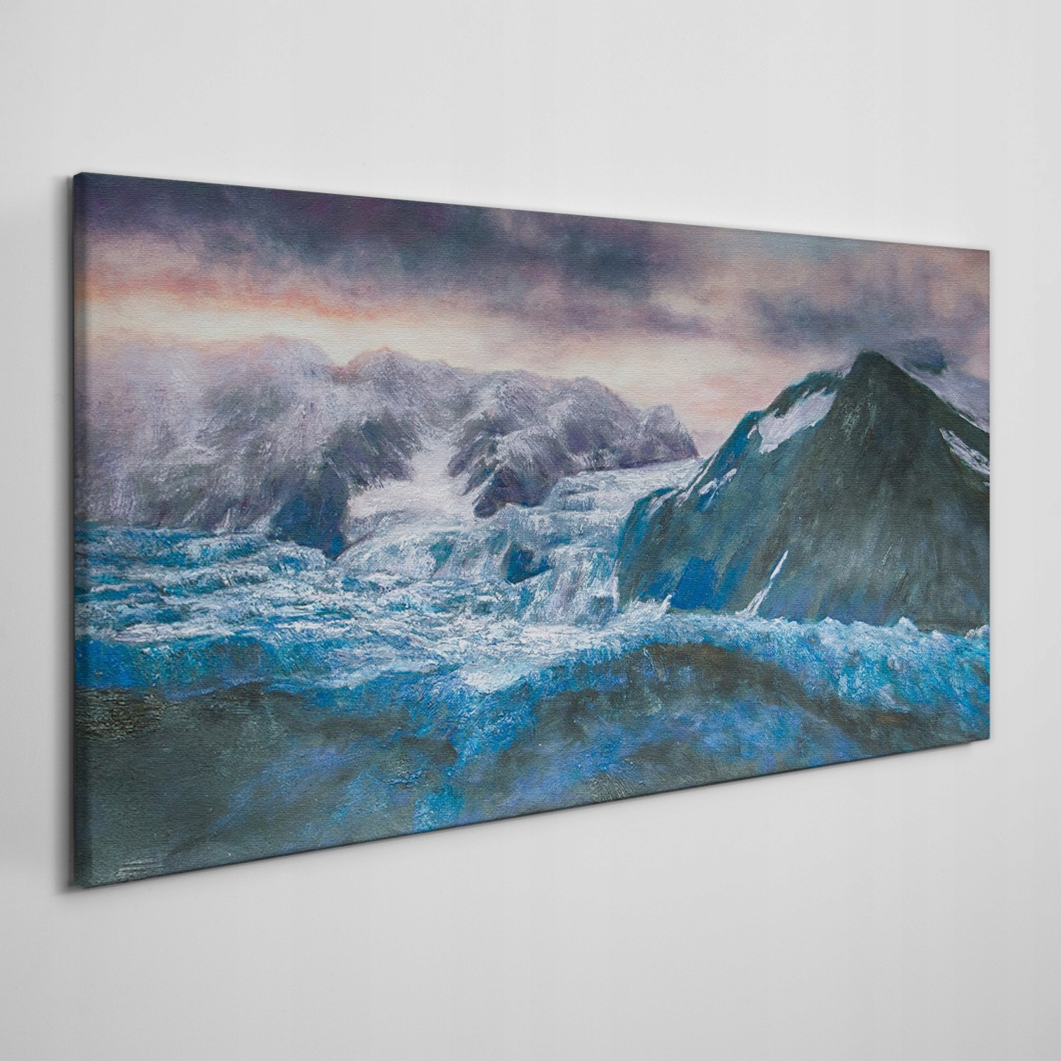

Nowoczesny obraz na płótnie Góry śnieg 100x50 cm
