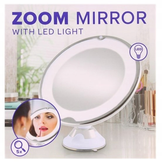 LUSTERKO KOSMETYCZNE MAKIJARZ LED POWIĘKSZAJĄCE 5X Rodzaj inne