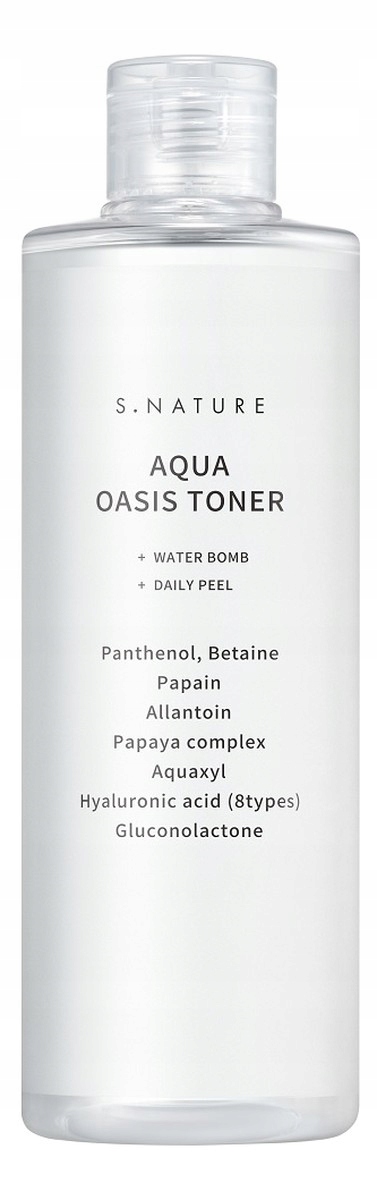 S.NATURE_Aqua Oasis Toner hydratační tonikum s kyselinou Pha a Betainem 300 ml