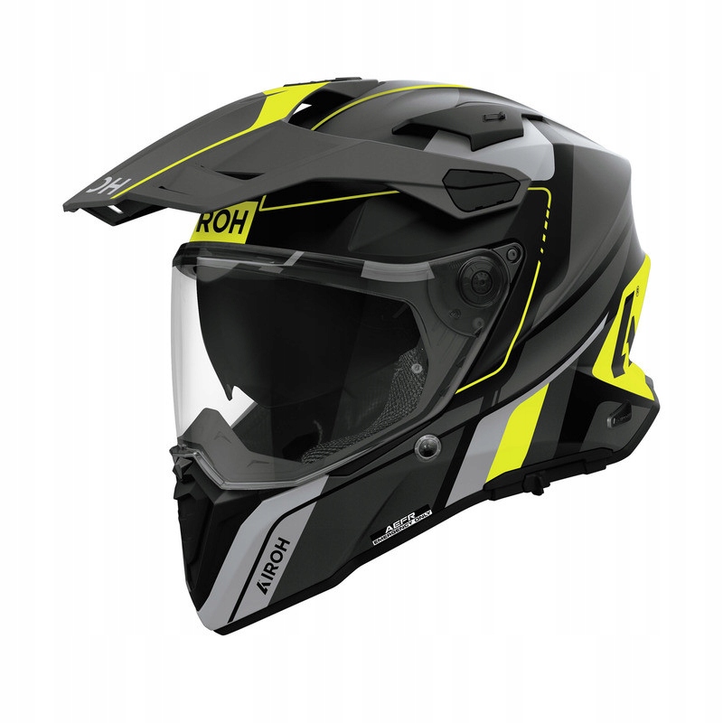 Motocyklová prilba Airoh Commander 2 Skip Yellow Matt XL