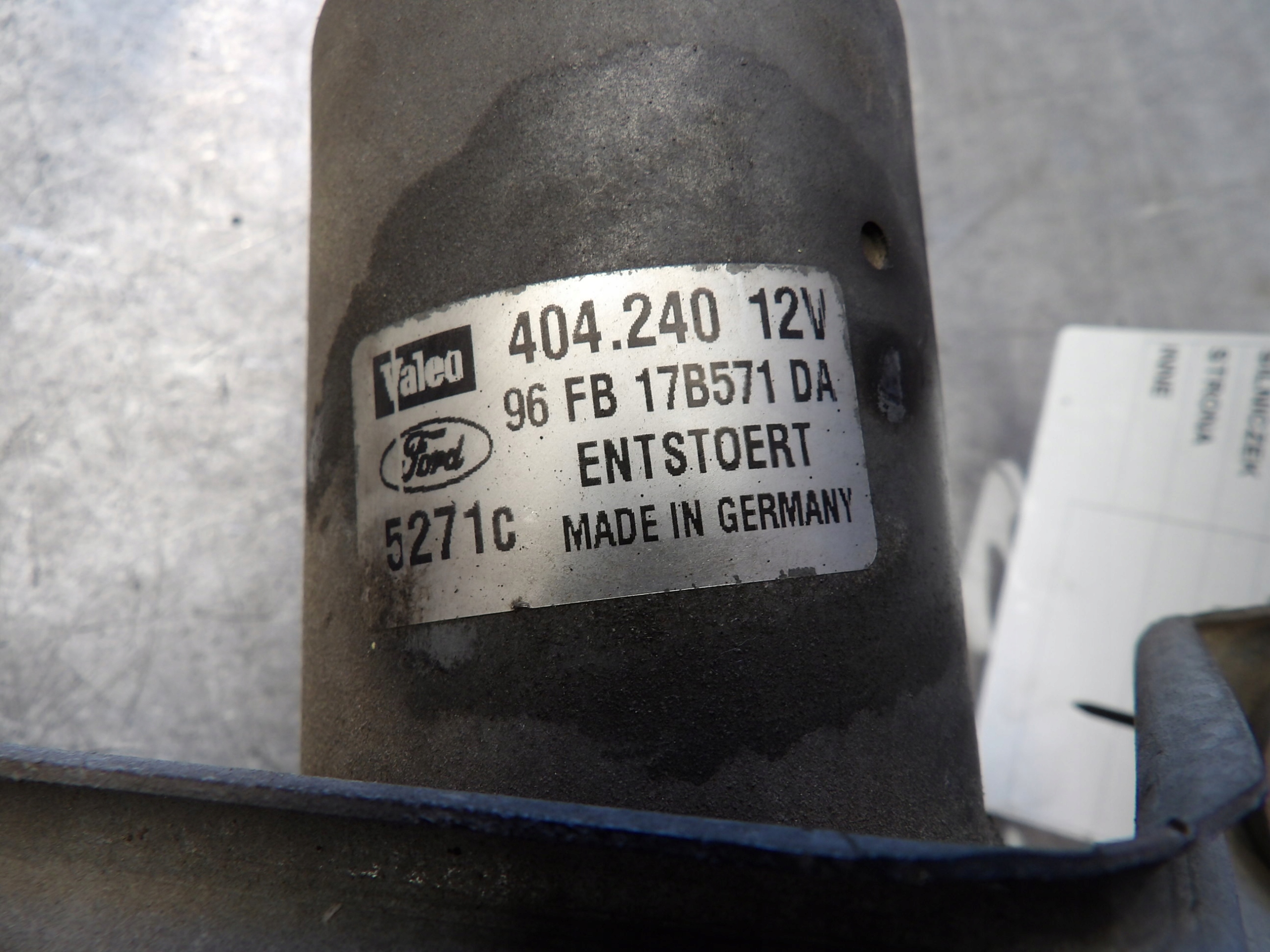 WISCHERGESTÄNGE FORD PUMA MK UND 96FB17B571DA