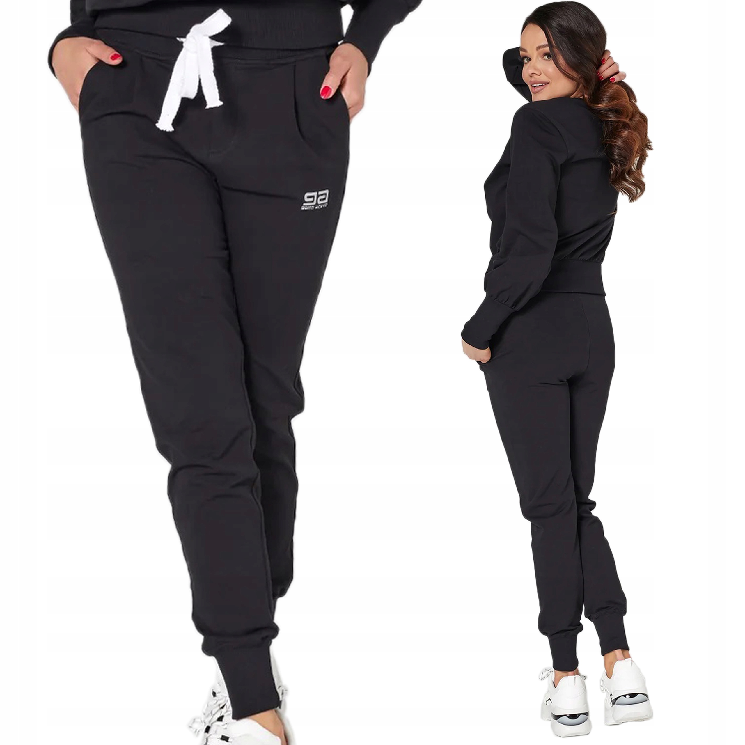 

Gatta spodnie dresowe Sweatpants bawełna Czarne XL