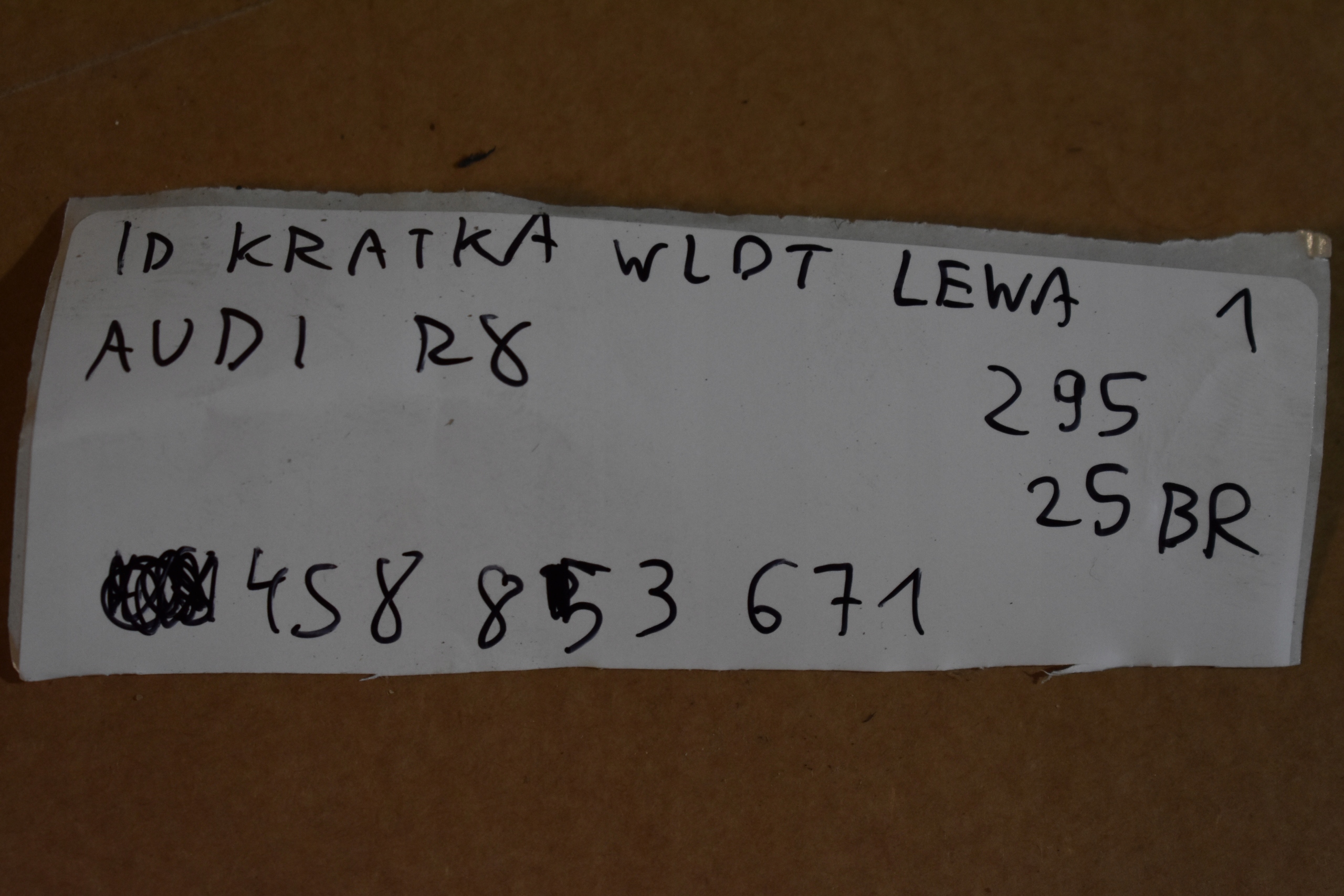 rešetka dovod lijeva AUDI R8 1