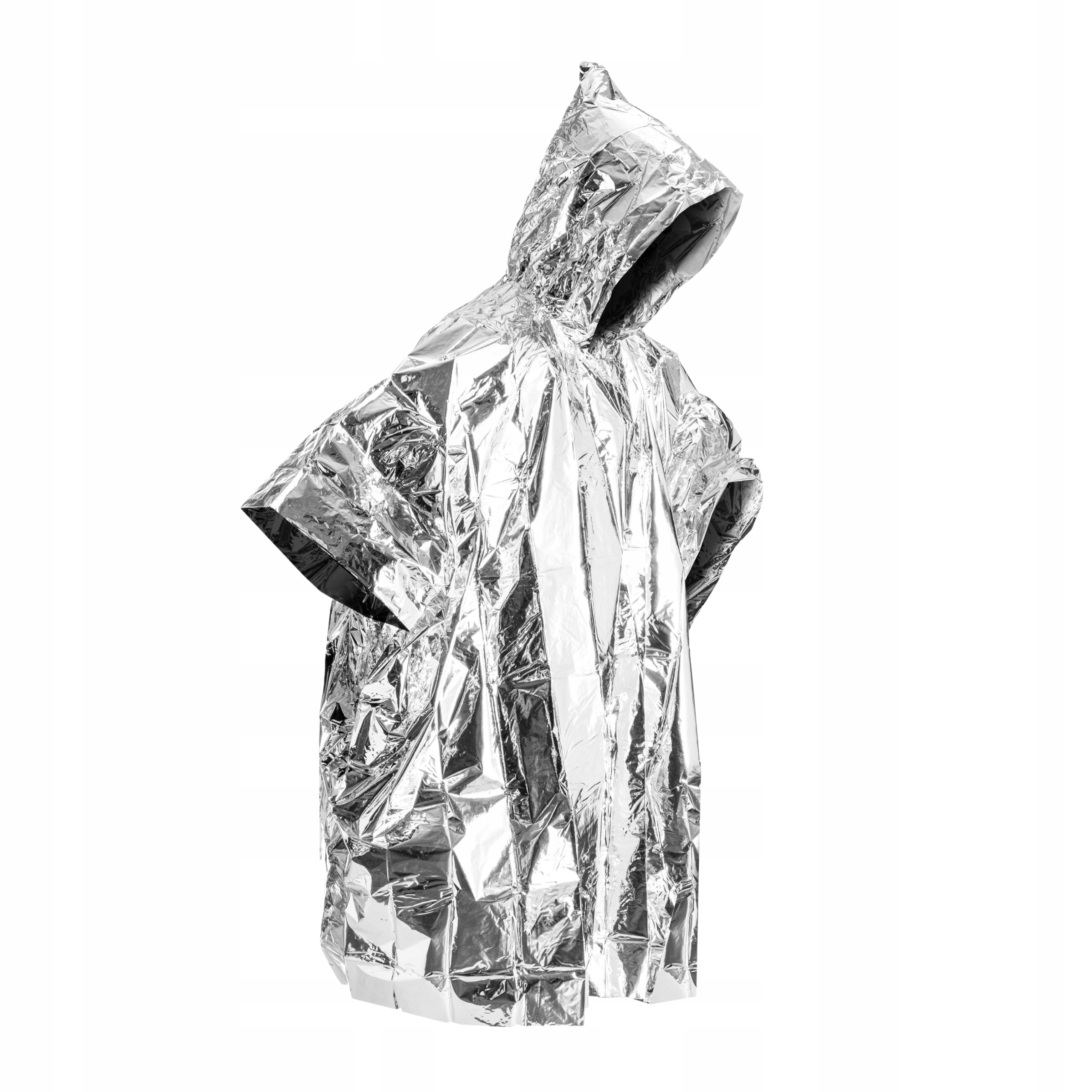 Peleryna Termiczna z kapturem outdoor wodoodporny płaszcz termiczny unisex