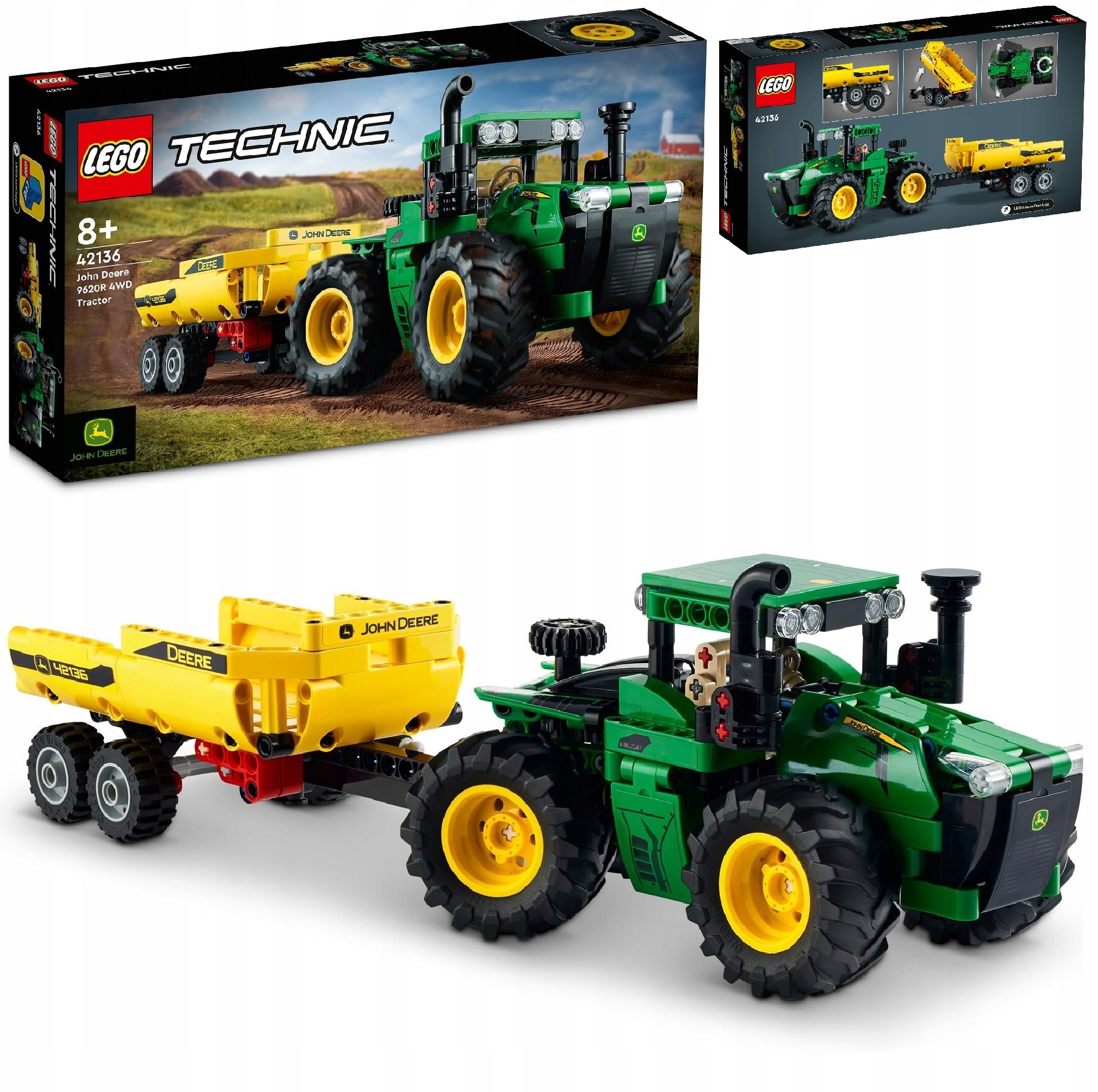 LEGO Technic Traktor John Deere 42136 Prezent