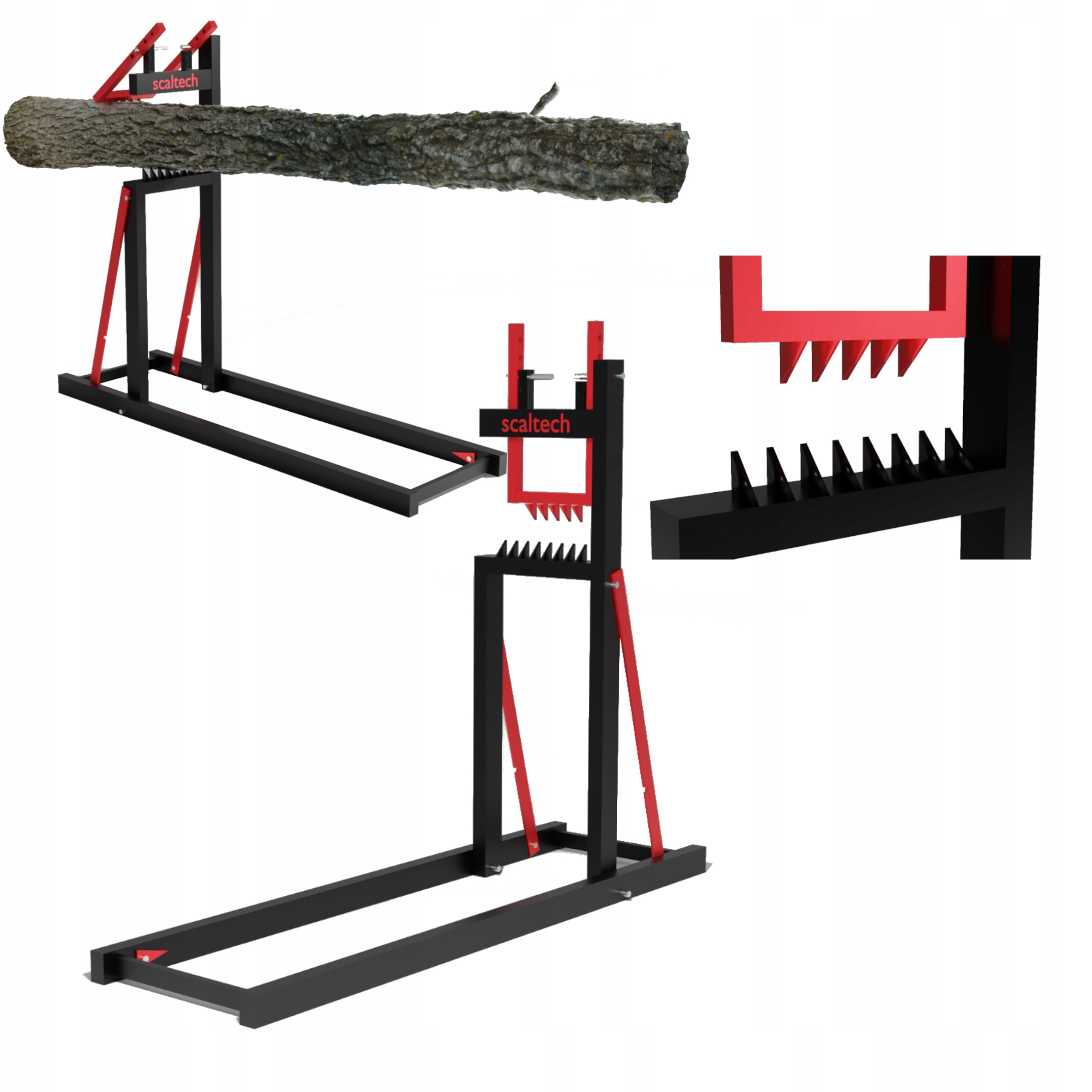 KOZIOŁEK STOJAK PODPORA DO CIĘCIA DREWNA PNI