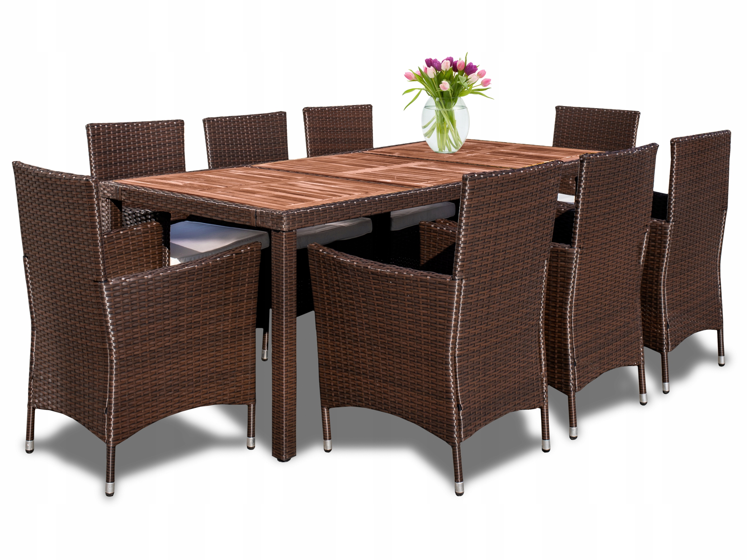 ЭСТЕВАН САД МЕБЕЛЬ 8 ЧЕЛОВЕК TECHNORATTAN AKACJA Производитель GardenS