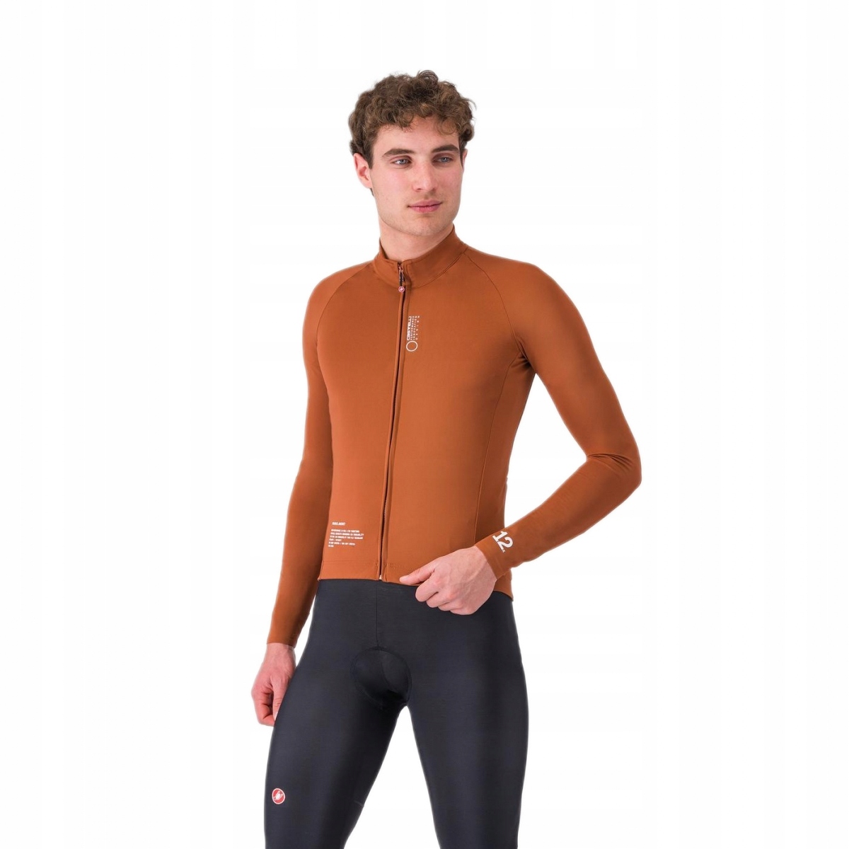 Cyklistická bunda Castelli Do.Di.Ci mocha vel L