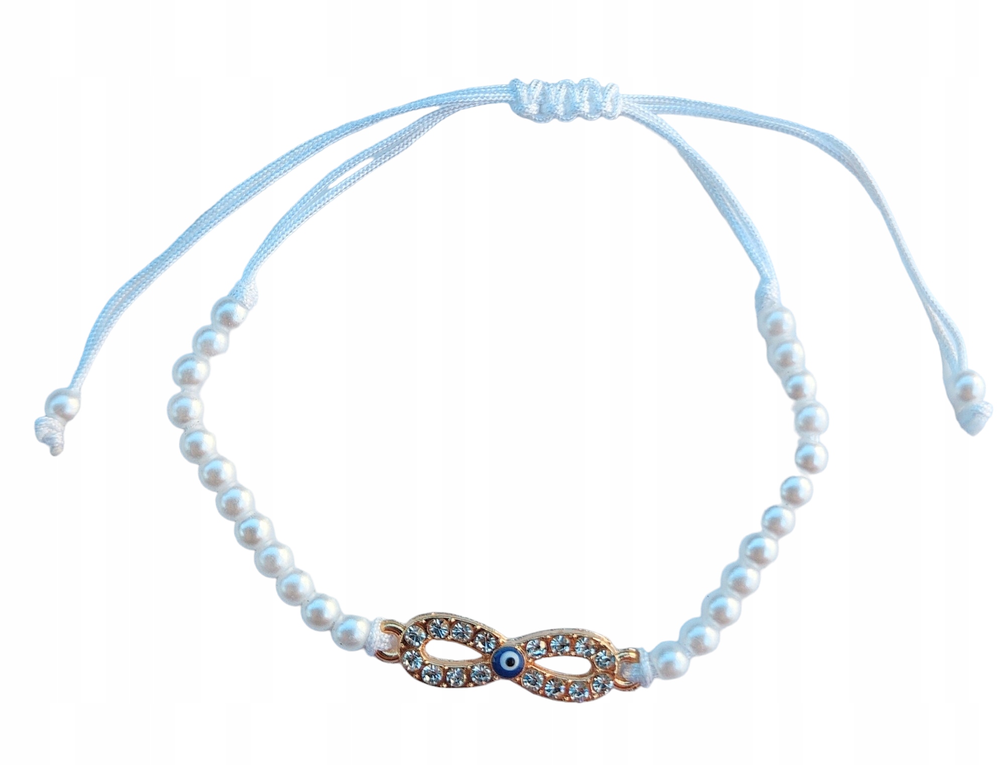 BRANSOLETKA NA RĘKĘ CELEBRYTKA z perełkami