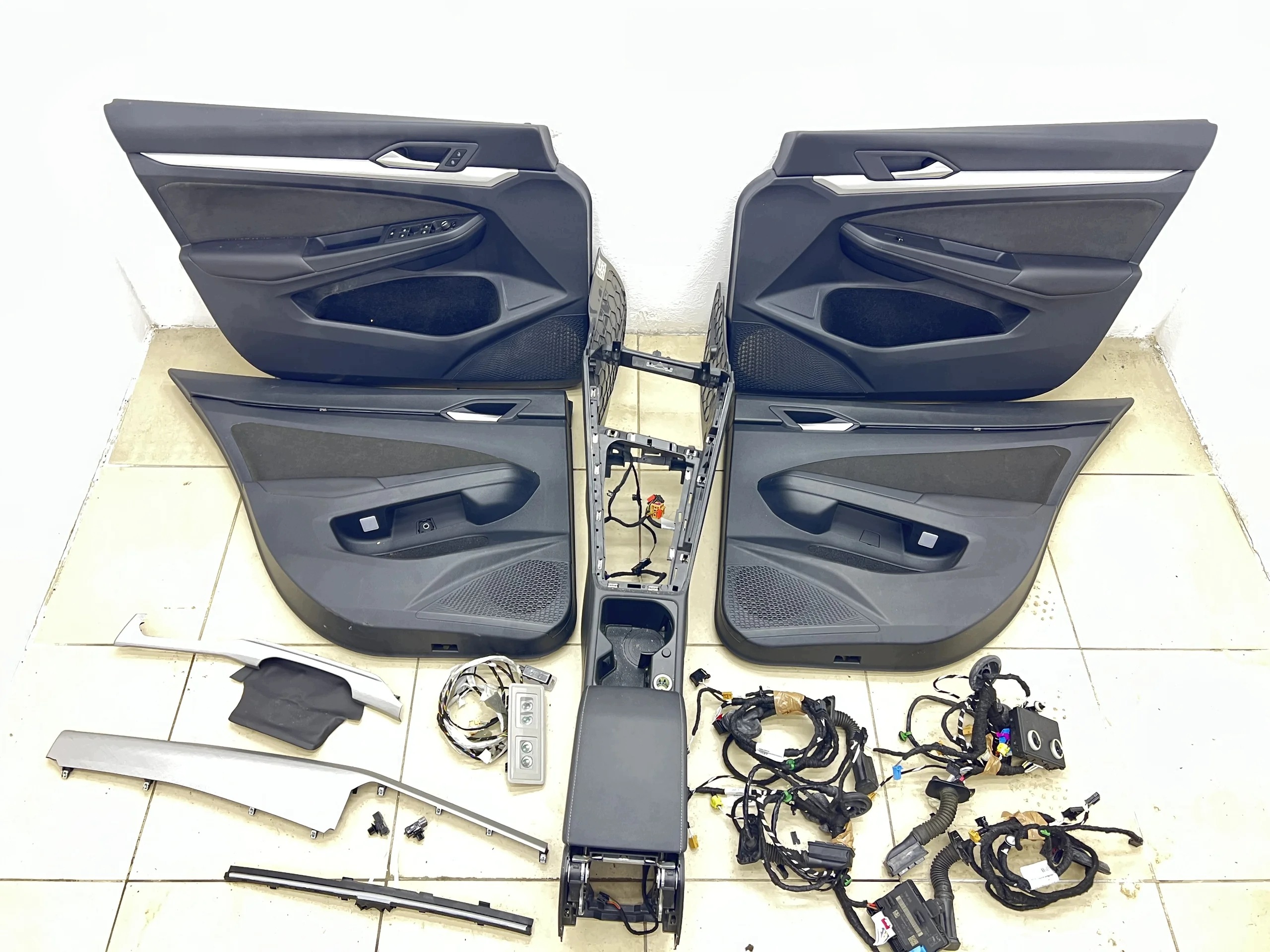 VW GOLF 8 VIII upholstery side door left right AMBIENTE armrest DEKO