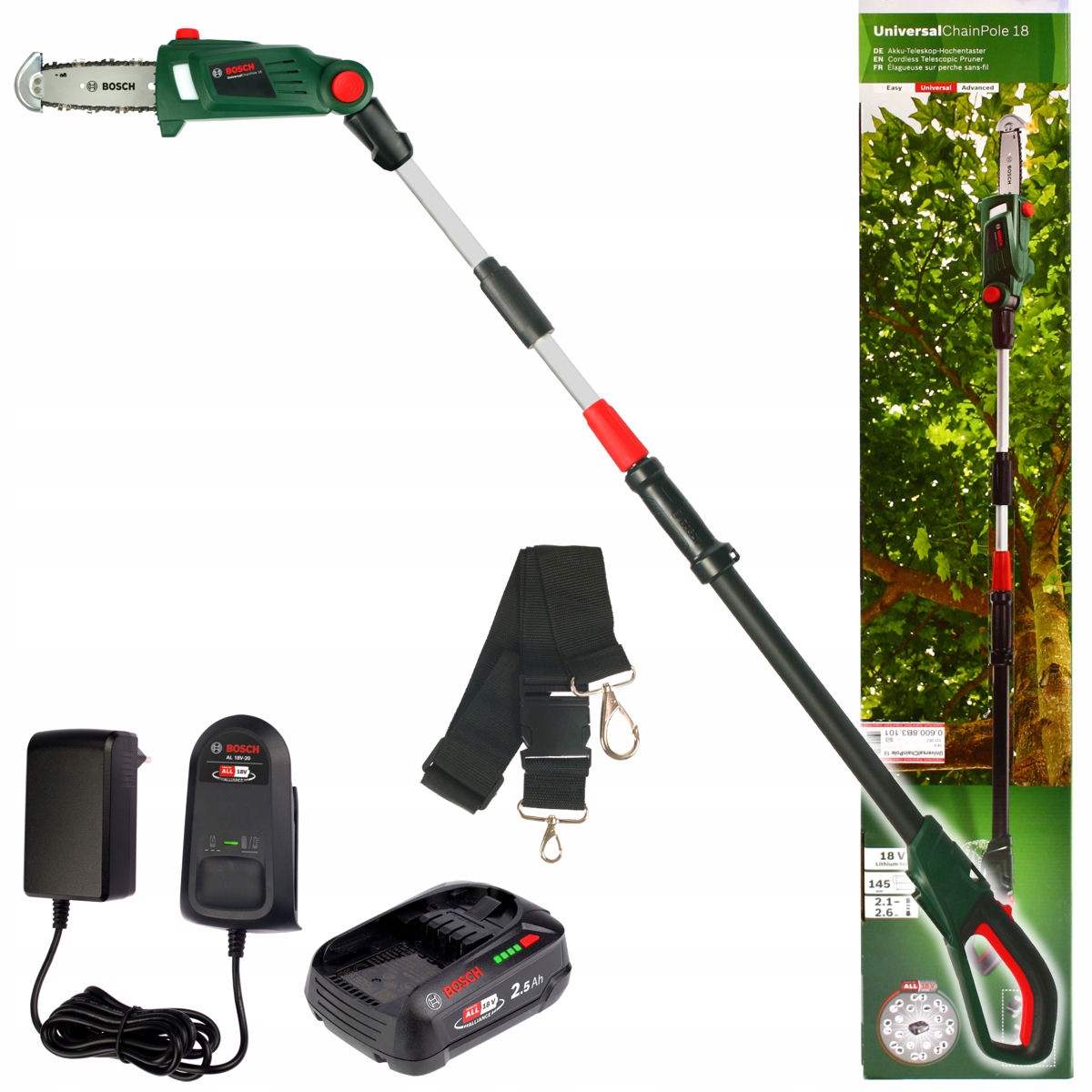 Piła Teleskopowa Akumulatorowa Universalchainpole 18 Bosch 1x2,5Ah