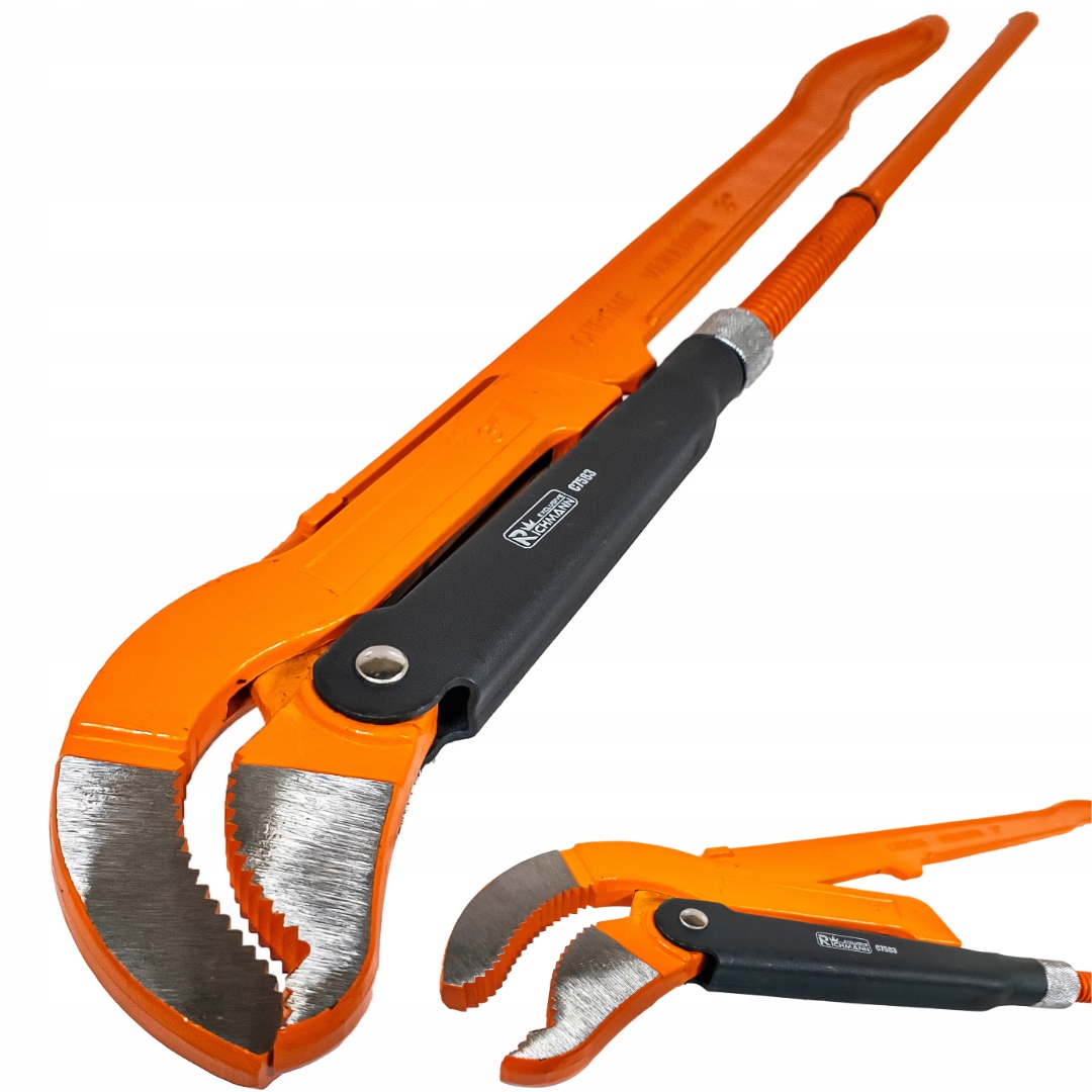 KLUCZ NASTAWNY CĘGI ŻABKA ŻABA DO 3" 660mm SOLIDNY STAL Cr-V RICHMANN C7583 Marka RICHMANN