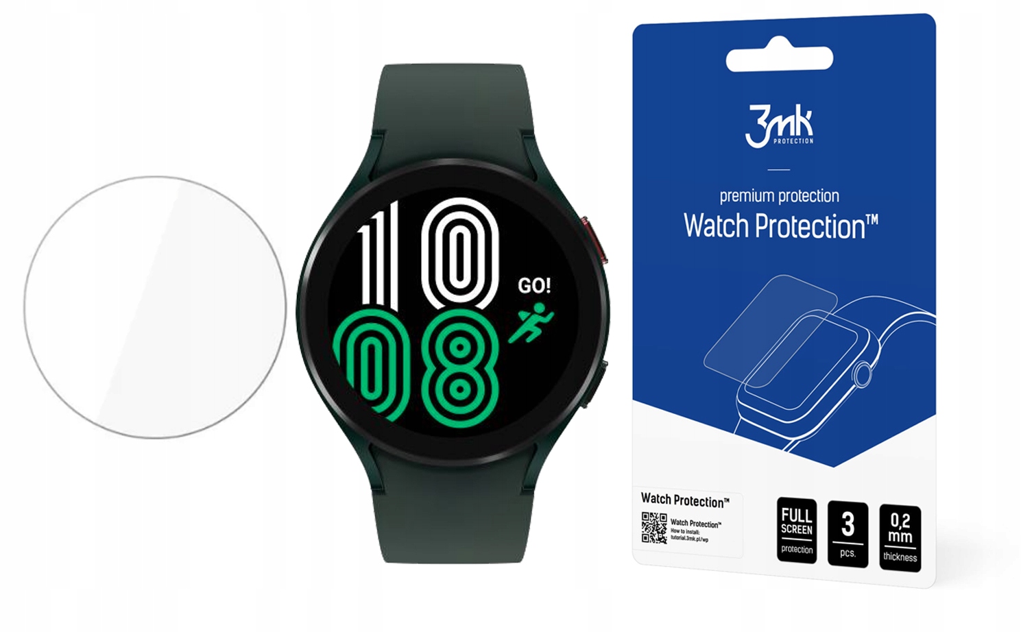

3mk FlexibleGlass do Samsung Galaxy Watch 4 44mm