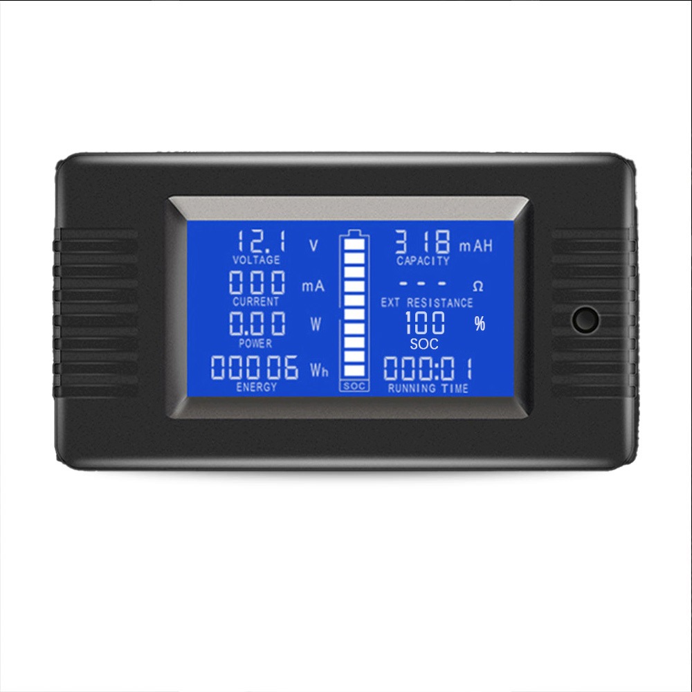 Digitální Měřič Výkonu Ac 100A, Monitor Napětí A Proudu S LCD Displejem