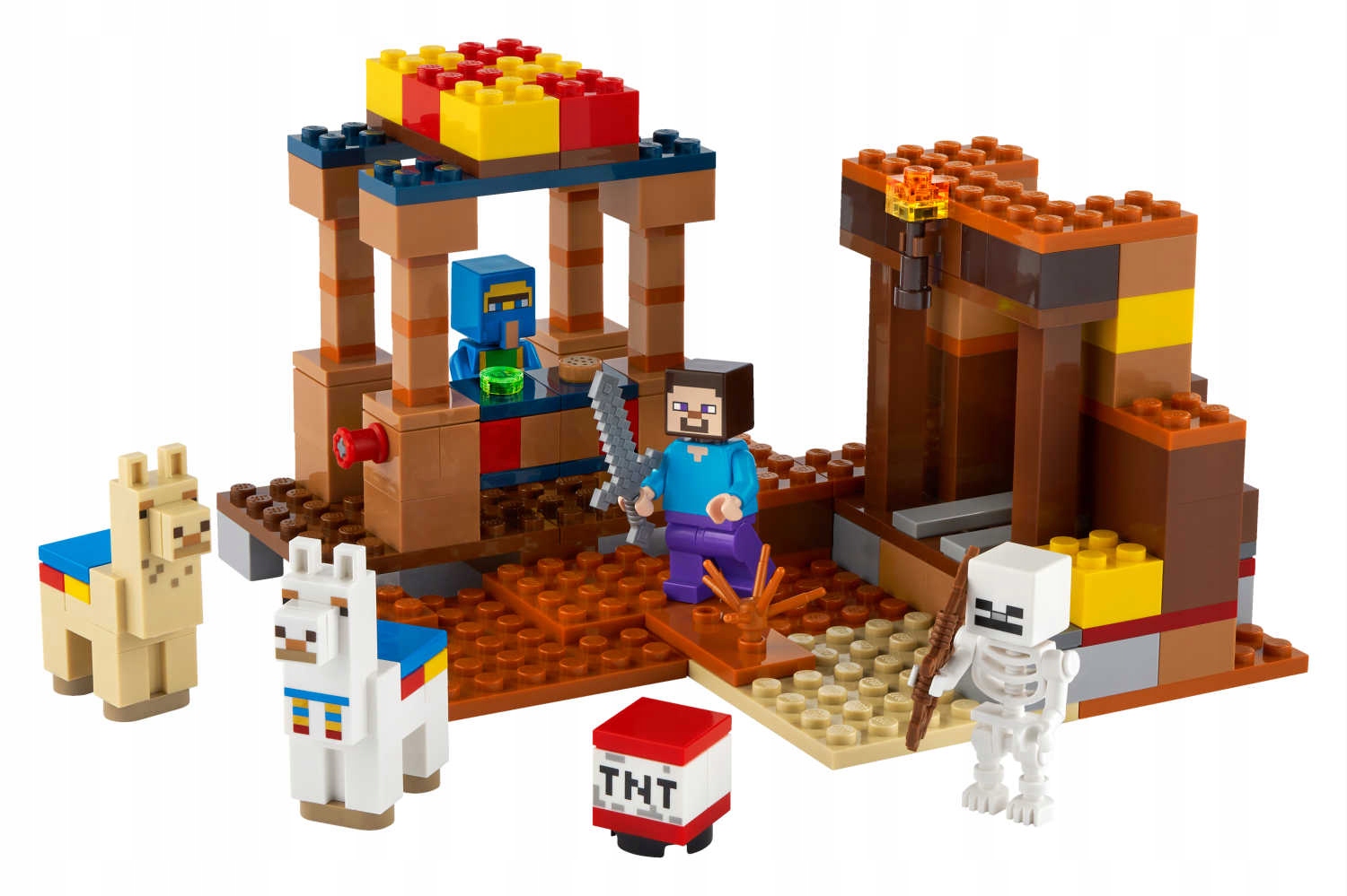 LEGO MINECRAFT Punkt handlowy 21167 Płeć Chłopcy