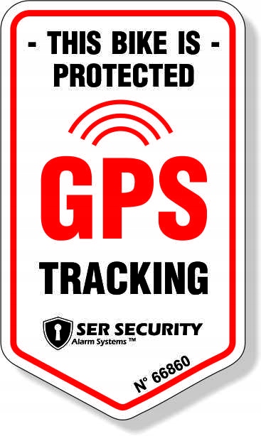 

Naklejka Gps Tracking Pojazd Monitorowany 8x4,5 cm