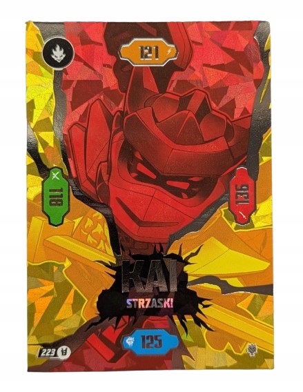 Karta Lego Ninjago (Dragon Storm) Seria 11 Numer 223 Kai Strzask!
