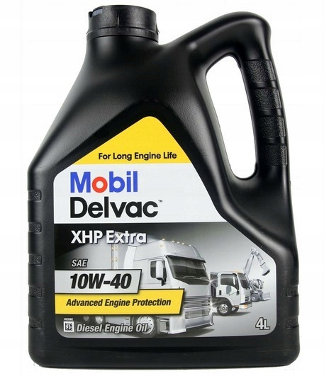 Olej MOBIL1 Delvac Xhp Extra 10w40 4L