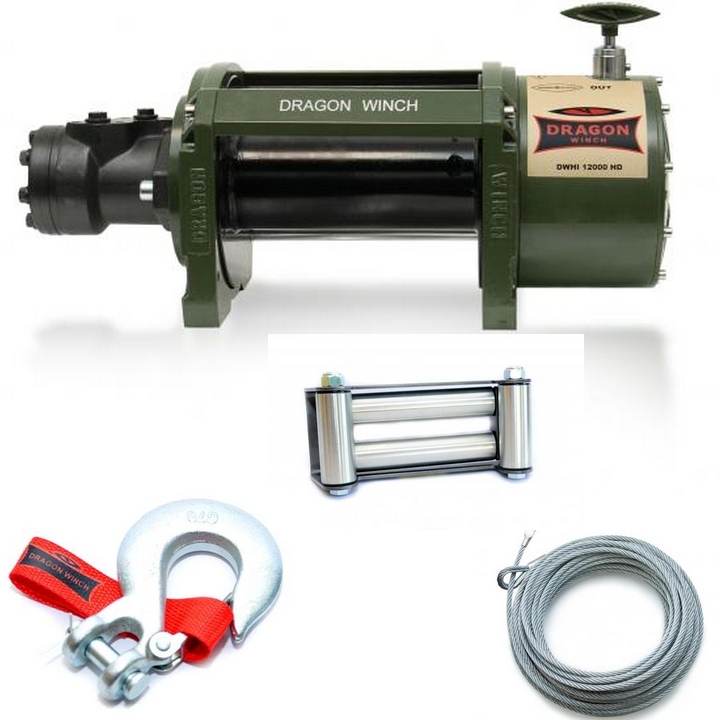 Dragon Winch Navijak Hidra Dwhi 12000 Hd 31 m 5,5T Cestná Pomoc V Teréne
