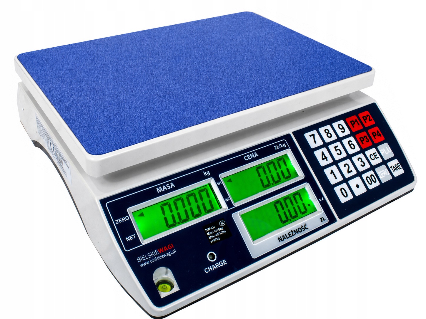 Obchodní Váha S Legalizací 6 Kg Elektronická Kalkulačka Přesná LCD