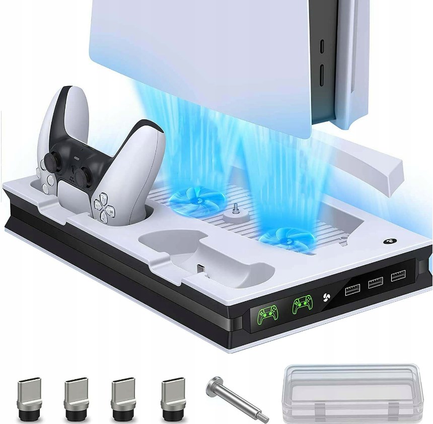 Wentylator Chłodzącego PS5 Z Zasysaniem Powietrza Stojak Pionowy Podstawa