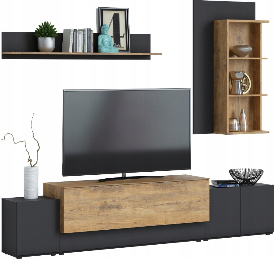 

Meblościanka Zestaw Mebli do Salonu Canora