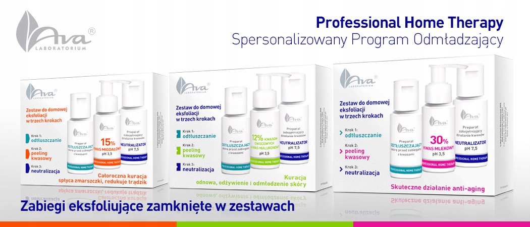 Profesjonalny peeling KWAS MIGDAŁOWY 15 % Ava Typ kwasu migdałowy