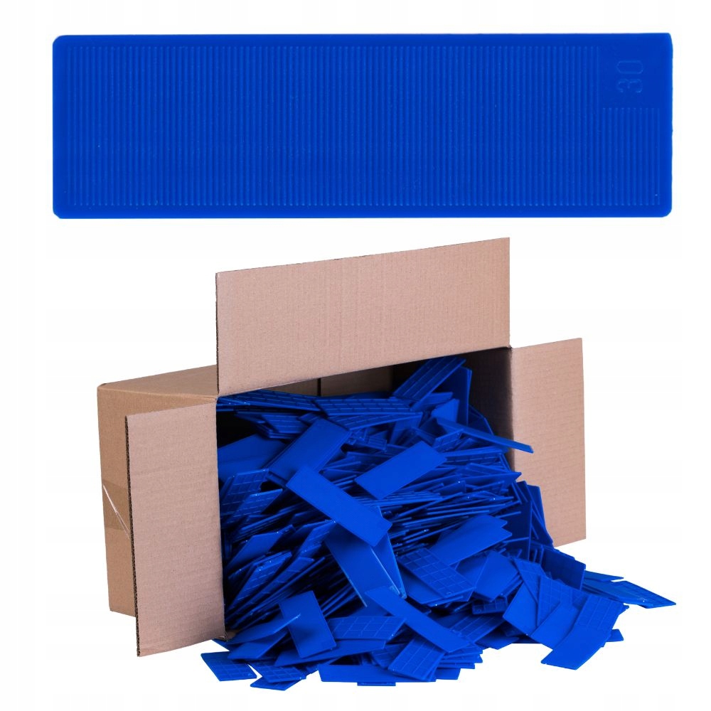 Deckline K3002 Odolné Vyrovnávací Distanční Podložky 30x100x2MM 1000 Ks