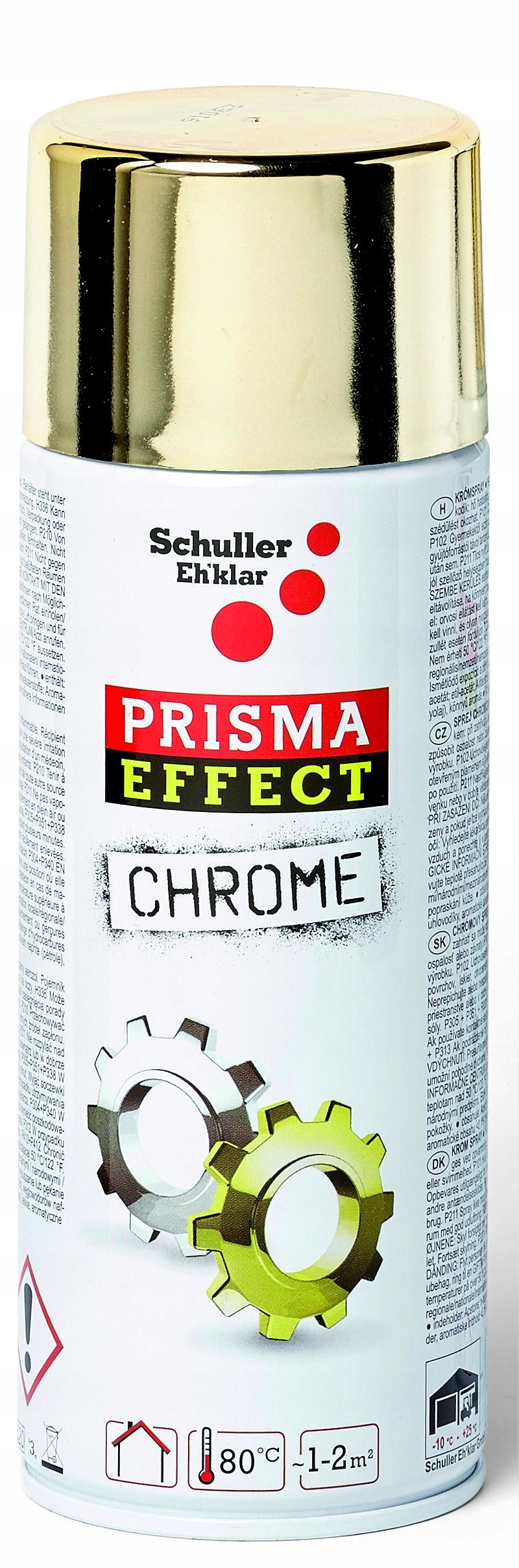 

Schuller Lakier efekt chromu 400ml Złoty