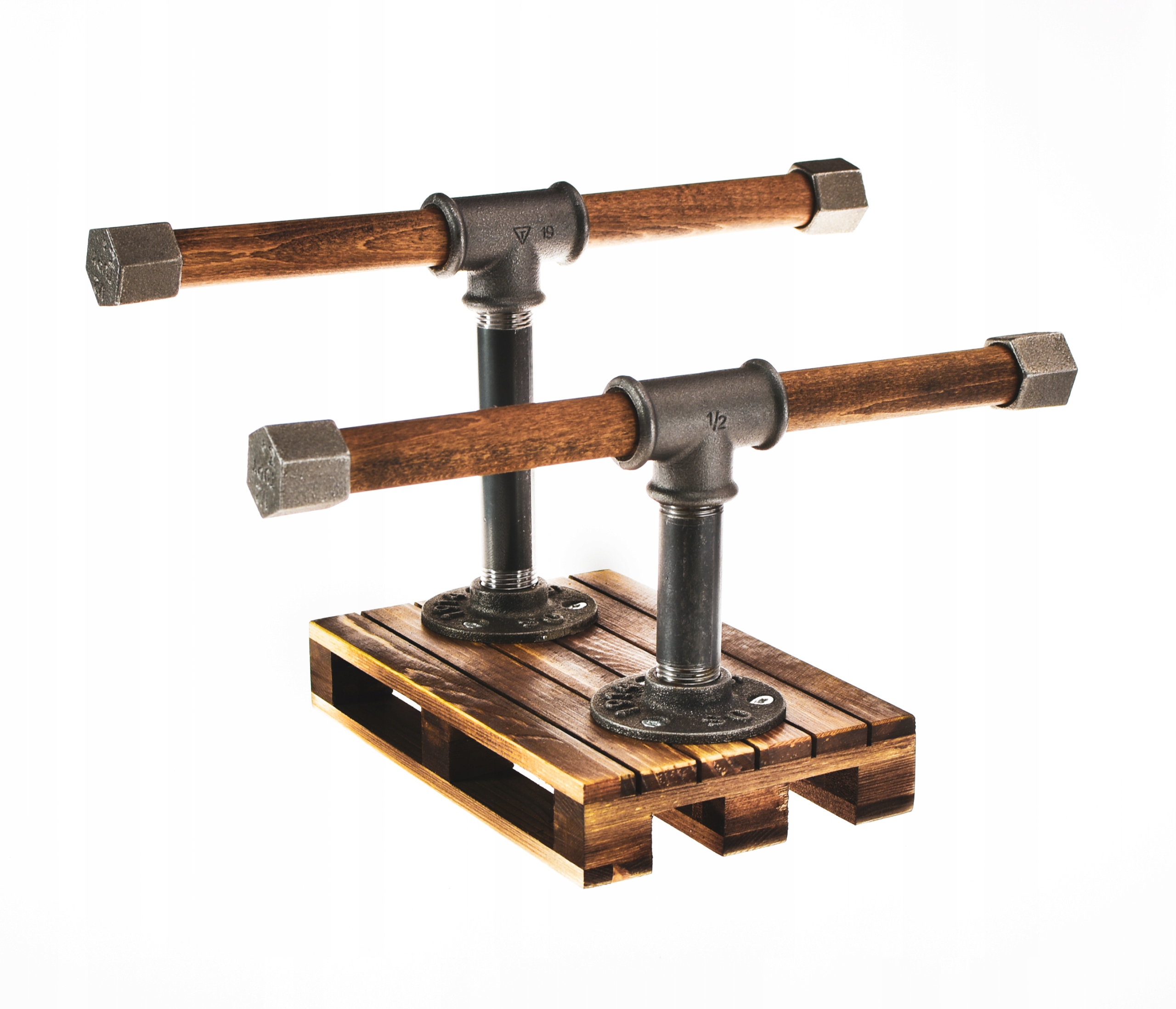 Organizér hodinek a náramky pánská paleta loft stojan expozice