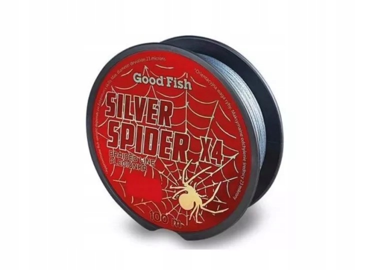Goodfish Plecionka Silver Spider 0.22MM 100M 18.2 Kg